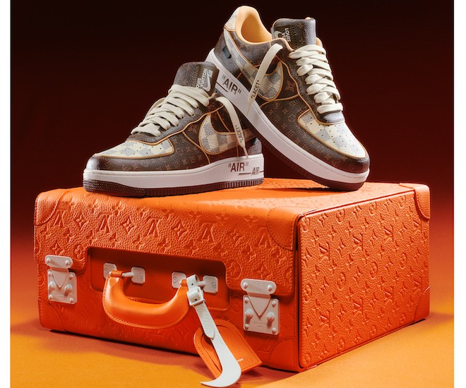 Louis Vuitton、 Nike "Air Force 1"