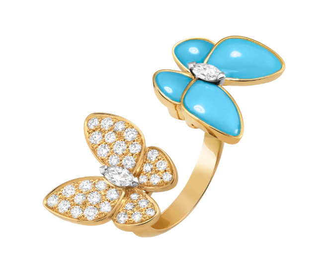 Van Cleef & Arpelsの新しいTwo Butterflyコレクション、リング