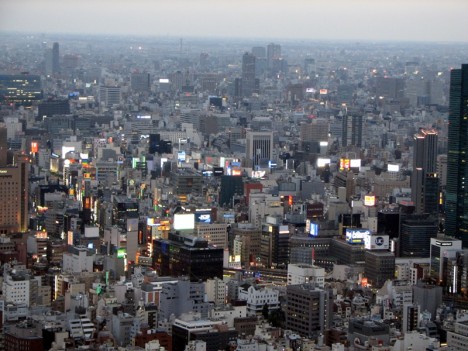 東京の銀座エリア