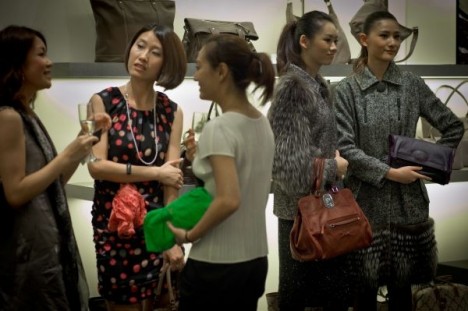 opening store Longchamp Shanghai