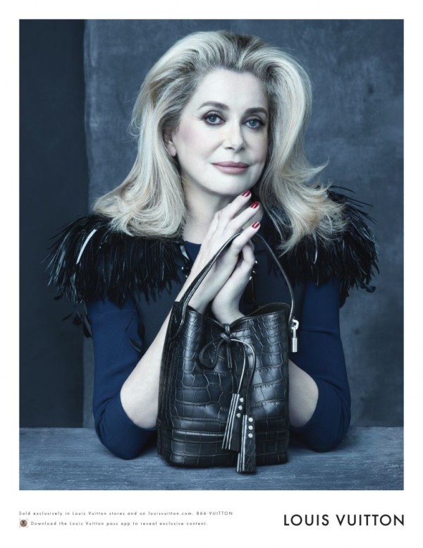 Catherine Deneuve Louis Vuitton